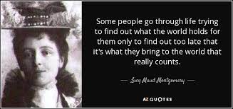Top 25 Quotes By Lucy Maud Montgomery Of 475 A Z Quotes