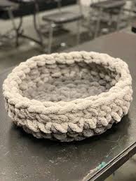 The most common chunky knit storage material is fabric. Chunky Knit Pet Bed Knit Basket Tue Oct 22 7pm At Blue Springs