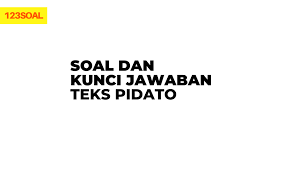 Selamat pagi saya ucapkan kepada semua warga desa pandansari. Soal Pidato Persuasif Sobatilmu Com