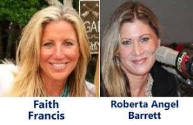 Meet Faith Francis (l) and Roberta Angel Barrett (r), co-workers at Binnie  Media and NH1 News Network. They are among a large delegation of Binnie  colleagues who will attend the 2016 Granite