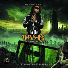 The game is sitting in the background with characers on the screen. 25 Amazing Examples Of Mixtape Cover Design Inspirationfeed