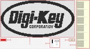 2d view has inner and outer edge. Pixel Data Generator For Monochrome Graphical Lcd Display Motley Electronic Topics Engineering And Component Solution Forum Techforum Digi Key