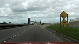 Senator Ted Hickey (Seabrook) Bridge westbound