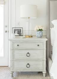 The ideal bedside accessory, the nightstand has two drawers for concealed storage of small items as well as an open shelf on the bottom for books and larger items. 4 Steps To An Organized Nightstand Before After Kelley Nan