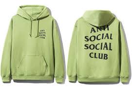 The logo of the clothing brand was designed based on friz quadrata bold. Ds Anti Social Social Club Assc Black Logo 488 Pink Hoodie In Hand Bape Ebay Black Logo Anti Social Social Club Hoodies