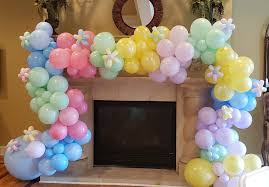 Organic Balloon Garland - in Atlanta