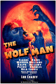 Re-imagining of a poster for The Wolf Man
