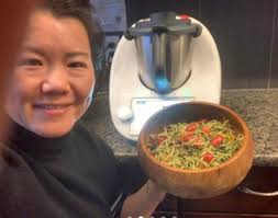 I didn't take many pictures, but I donated a catered Thermomix evening at  an event recently and the wonderful Nicole Saward Roberts won it!! Tonight  was the night and it was super