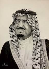 نتيجة بحث الصور عن رسمه للملك سلمان drawings newsboy king