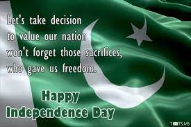 Let's celebrate and solute the noble cause, it's our nation that is shining as it was, it independence day today. Pakistan Independence Day Wishes Quotes Messages Images For Facebook Whatsapp Picture Sms Txts Ms