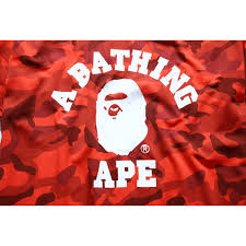 The official website of bape ®. Red Bape Camo Logo Logodix