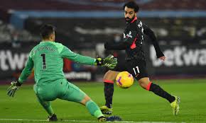 A brilliant mo salah double, and a fine team goal finished off by gini wijnaldum was enough to give liverpool all three premier league points against west. Mo Salah Strike Nominated For Premier League Goal Of The Month Liverpool Fc