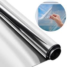 Yqhbe Sonnenschutzfolie Thermofolie Fur Fenster Selbsthaftend Spiegelfolie Und Hitzeschutzfolie Aussen Und Innen F Fensterfolie Spiegel Folie Folie Fur Fenster