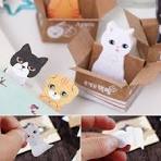 Padded Envelopes Memo Sticker Cartoon Animal Sticker Memo Bookmark Marker  Tab Flags Index Sticky Notes Junior Legal (5 X 8 In) Note Pads