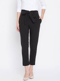 Shop black slacks women collection at ericdress.com. Women S Trousers Shop Online For Ladies Pants Trousers In India Myntra