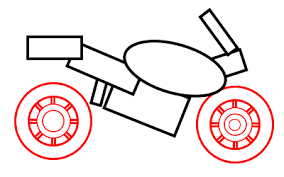 Download this free vector about kids drawing, and discover more than 10 million professional graphic resources on freepik. Drawing A Cartoon Motorcycle