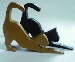 Ahnliche Artikel Wie Wood Holder Set Of 2 Cats No Ahnliche Artikel Wie Cale Porte En Bois Lot De 2 Chats Noir Et Wooden Cat Wooden Crafts Wood Crafts