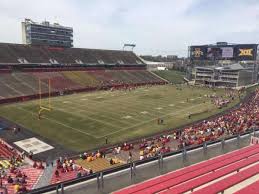 Jack Trice Stadium Section R Home Of Iowa State Cyclones