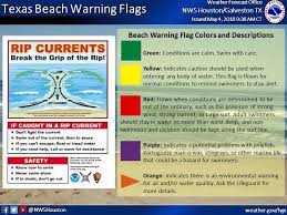 Nws Houston On Twitter Galveston Beach Patrol Reports Red Flag Conditions And Strong Rip Currents Today Use Extreme Caution If Entering The Water And Stay Near A Lifeguard Glswx Txwx Https T Co Fl1kvgtizt