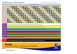 Load shedding schedules bantayan electric cooperative, inc. Stage 2 Loadshedding Kicks In On Monday Boksburg Advertiser