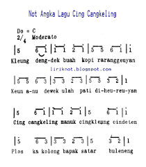 Sementara angka 4 menunjukkan jenis not yang digunakan dalam satu ketukan. Lagu Cing Cangkeling Berasal Dari Cara Golden