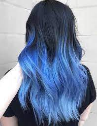 25 Mesmerizing Mermaid Hair Color Ideas Hair Styles Blue Ombre Hair Hair Color Blue