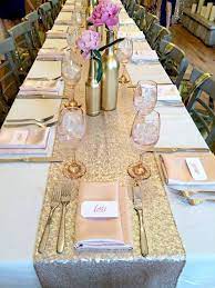 Gorgeous Sequin Table Runner Gold Sequin Table Runner Sequin Table Sequin Table Runner