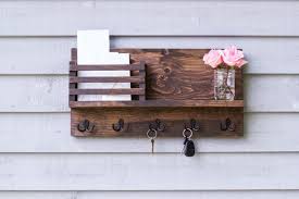 Mail And Key Holder Mail Organizer Mail Sorter Wood Mail Etsy Mail And Key Holder Mail Organizer Wall Mail Organizer