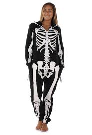 Black And White Halloween Costume Women Women S White And Black Skeleton Jumpsuit Jumpsuits For Women Skeleton Costume Women Costumes For Women