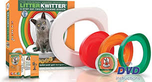This citikitty cat toilet training kit is simple. Litter Kwitter Cat Toilet Training System Amazon Co Uk Pet Supplies