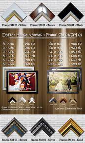 Blog archive 2014 (1) december (1) frame bingkai foto pigura pamulang tangsel 2015 (3) january (1) october (1) november (1) 2017 (1) april (1) 2018 (13). Cetak Canvas Dan Frame Gallery 88