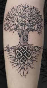 Latest colorful tree of life tattoo on right full sleeve. Celtic Tattoos Meanings Tattoo Designs Ideas