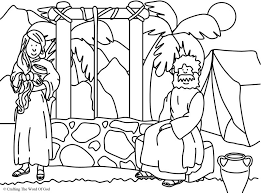 Women's jeans with a heart and flowers. Woman At The Well Coloring Page Crafting The Word Of God