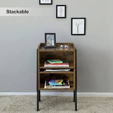 Andover Mills Osiris Wood Stackable End Table With Storage Reviews Wayfair Table For Small Space Vintage Side Table Coffee Table Small Space