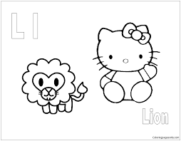If the 'download' 'print' buttons don't work, reload this page by f5 or command+r. Letter L Is For Lion Coloring Pages Alphabet Coloring Pages Coloring Pages For Kids And Adults