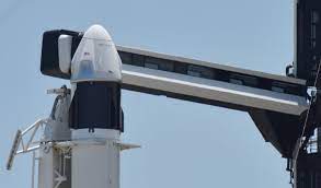Dec 31, 2020 · elon musk company spacex will try a strikingly different approach to land its super heavy booster. The Spacex Crew Dragon Spacecraft Atop A Falcon 9 Booster Rocket Is Connected To The Crew Access Arm And Launch Tower On Pad39a Sansara Nepal