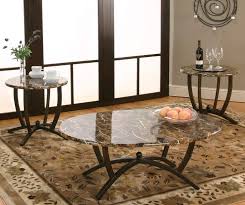 Brown Faux Marble 3 Piece Occasional Table Set Big Lots Occasional Table Faux Marble Coffee Table Coffee Table