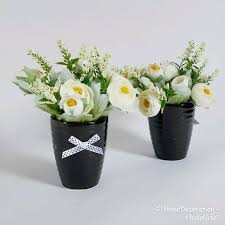 Jual Vas Hitam Pita Bunga Putih Imitasi Artificial Buket Bunga Hiasan Ruang Rp 49 000 Dekorasirumah Homedecor Homedecoration Bung Bunga Putih Vas Hiasan