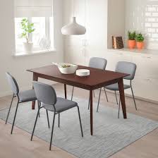 Barkarby Extendable Table Walnut Veneer Ikea Dining Table Table Extendable Dining Table