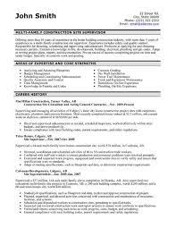 Pin On Best Construction Resume Templates Samples