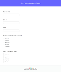 Although the children in the intervention did not initially show signs of developmental delay, longitudinal data revealed signs of motor and language delay for some of the. Parent Survey Improve Student Education And Parental Satisfaction