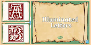 Colored pencils, crayons, markers or anything you have work well for coloring. Illuminated Letters Colouring Pages Letters Illuminated