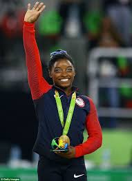 Biles did go on to win four gold medals under karolyi at the 2016 rio olympics. Us Gymnast Simone Biles Loses All Her Olympics Photos Daily Mail Online