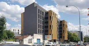 Bagnolet 93 105 Logements Pcc Ratp Commerces Logement Commerce Architecture