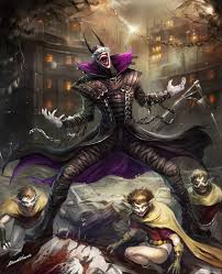 robin and the batman who laughs (dc comics and 1 more) drawn by madowl |  Danbooru