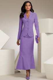 Metrostyle Skirt Suit Office Outfits For Ladies Well Dressed Women Floral Print Blouses