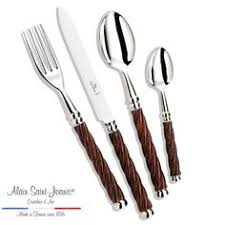 Photooftheday Tonga Model With Wood Rio Handle Picoftheday Instagood Flatware Luxury Interior Interiordesign En 2020 Couverts De Table Couvert Couteau