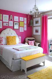 Girls Room Benjamin Moore Royal Fuchsia And Lenox Tan Home Girls Bedroom Ideas Pink Walls G Big Girl Bedrooms Girls Bedroom Makeover Girl Bedroom Decor