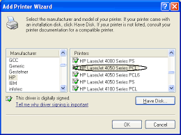 Here is the list of hp laserjet 4100n printer drivers we have for you. How To Use Windows Xp Setting Up A Network Printer