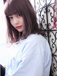 2021年冬 ミディアムの髪型 ヘアアレンジ 人気順 32ページ目 ホットペッパービューティー ヘアスタイル ヘアカタログ 髪 色 ヘアカラー ピンク バイオレット ヘアカラー
